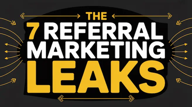 The 7 Referral Marketing Leaks
